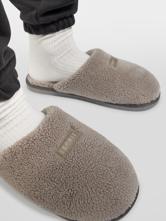 ESPRIT Pantoffel Taupe 5713 6