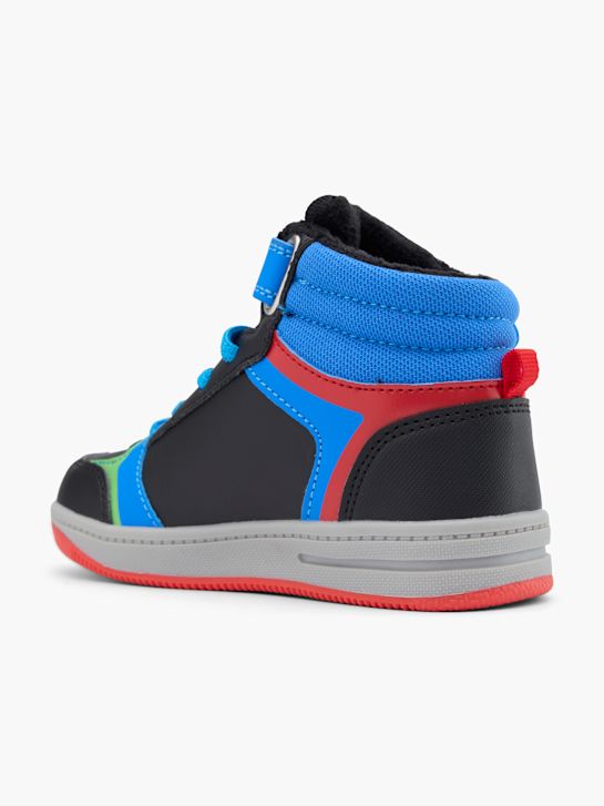 Super Mario Baskets montantes Noir 8179 3