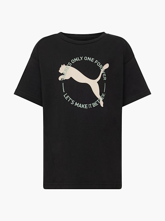 PUMA T-Shirt Schwarz 3924 1