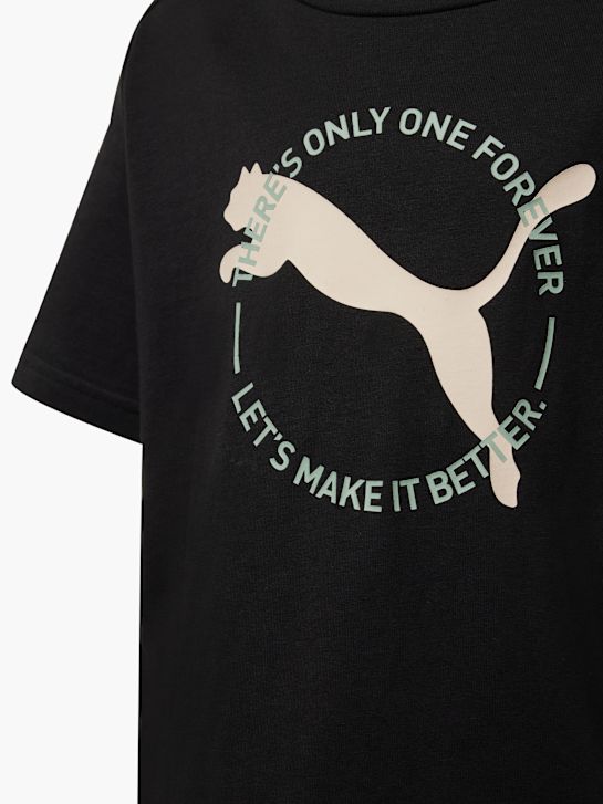 PUMA T-Shirt Schwarz 3924 3