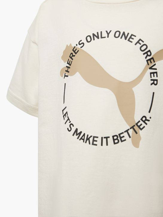 PUMA T-Shirt Beige 4824 3