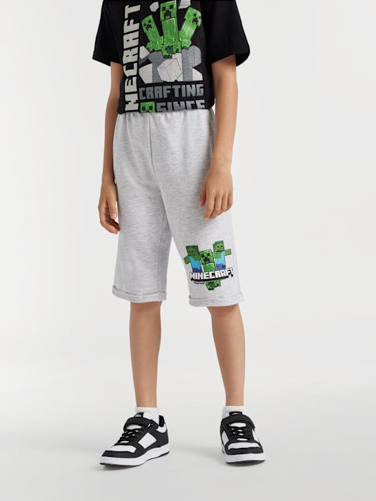 Minecraft Shorts Grau 8317 5