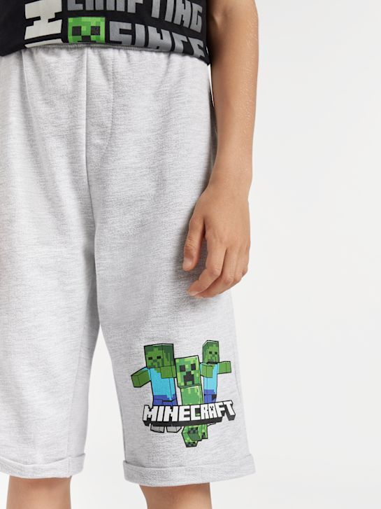 Minecraft Shorts Grau 8317 7