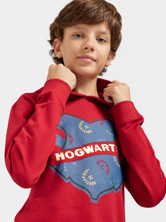 Harry Potter Sweat à capuche Rouge 1309 7