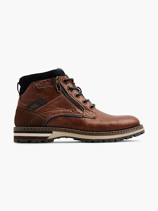 AM SHOE Botki sznurowane Brązowy 12868 1