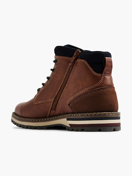 AM SHOE Botki sznurowane Brązowy 12868 3