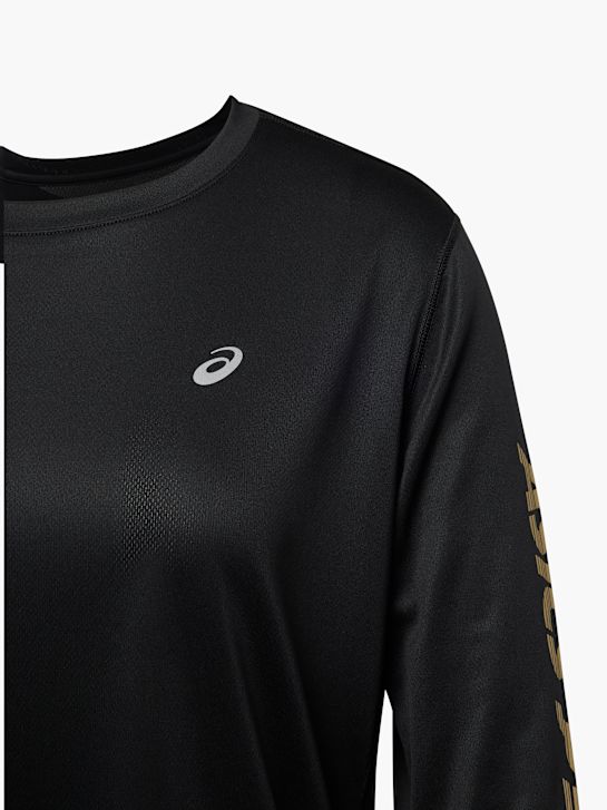 ASICS Marškinėliai ilgomis rankovėmis Juoda 5728 4