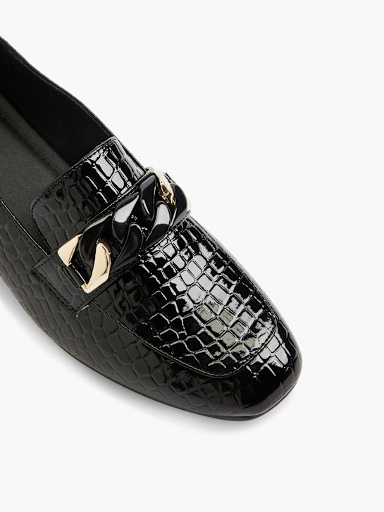 Graceland Loaferi Negru 5730 2