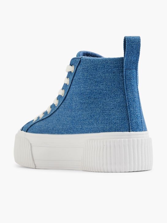 OXMOX Hoher Sneaker Blau 6648 3