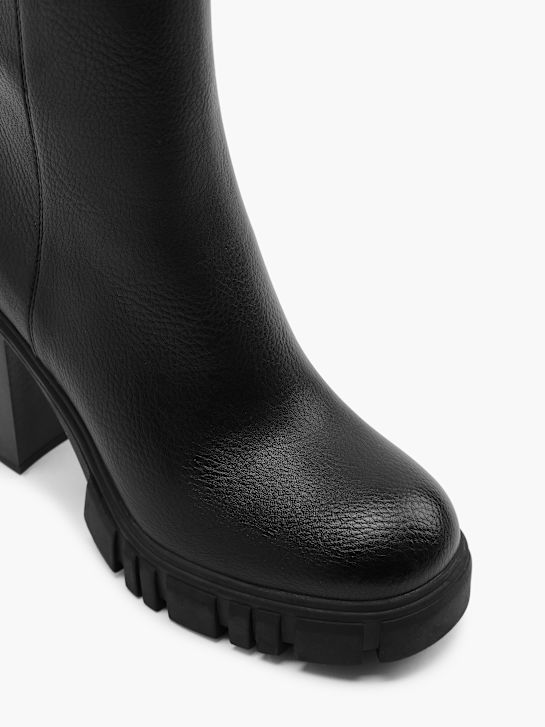 Catwalk Bokacsizma fekete 2093 2