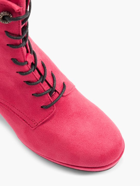 Catwalk Lace-up boot Pink 2094 2