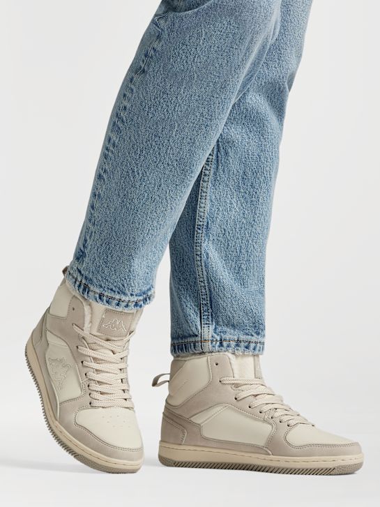 Kappa Mid cut sneaker Beige 1338 5
