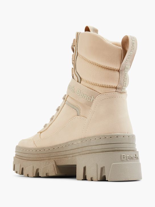 Bench Schuhe Bench Tex Boots Damen Bench Schnürboots Beige DEICHMANN
