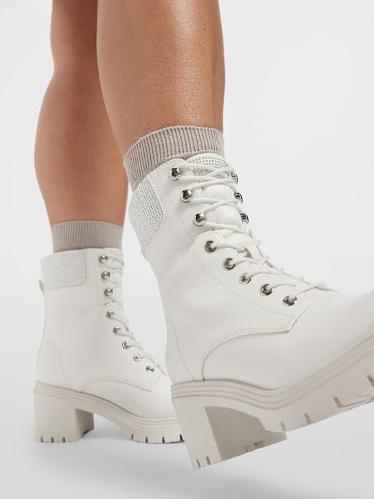 Catwalk Bota con cordones Blanco 5760 5
