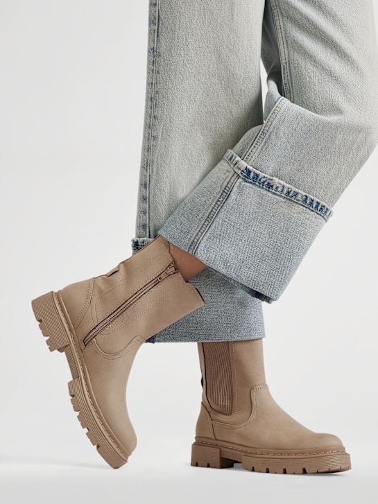 Graceland Bota Chelsea Taupe 8227 5