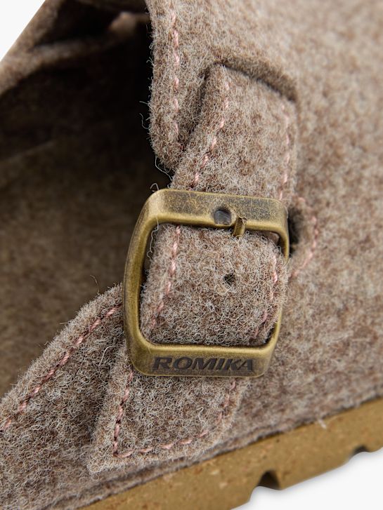 Romika Pantoffel Taupe 25072 6