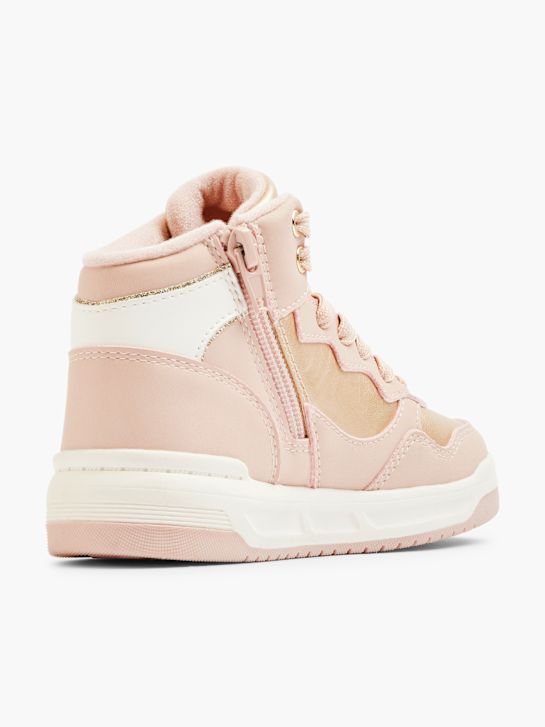Graceland Mid cut sneaker Lyserød 3017 3