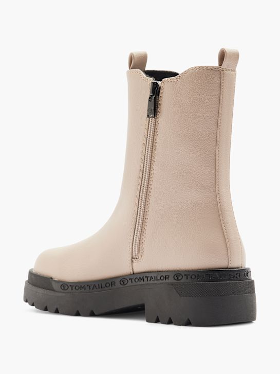 TOM TAILOR Chelsea Boot Taupe 9547 3