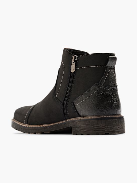 TOM TAILOR Stiefelette Schwarz 11387 3