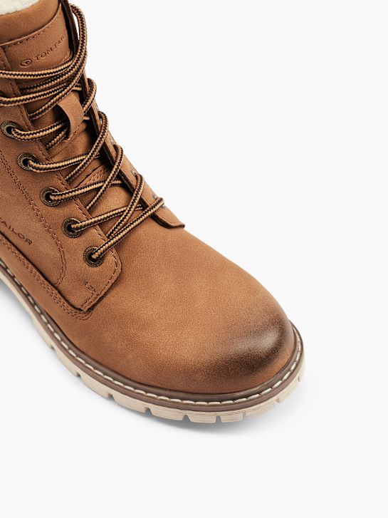 TOM TAILOR Schnürboots Cognac 6687 2