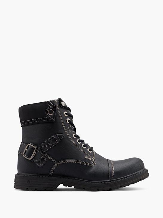 Memphis One Stivale allacciato Nero 23073 1