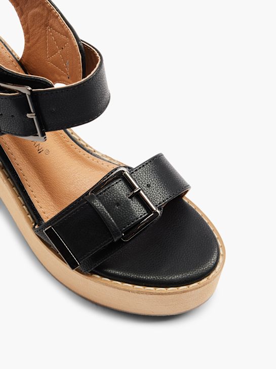 Sandali Trekking Hummel Open Trek Neri – Donna, Estate, Chiusura In Velcro, Nuovi In Scatola