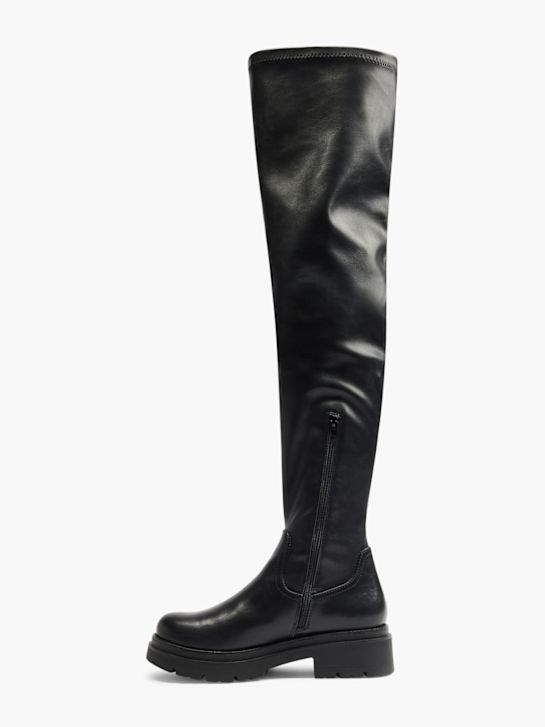 Catwalk Čižmy nad kolená Čierna 7917 2