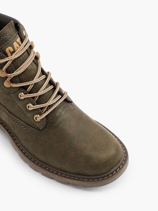 Caterpillar Bottes à lacets Olive 27477 2