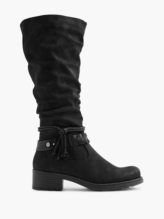 Graceland Weitschaftstiefel Schwarz 23687 1
