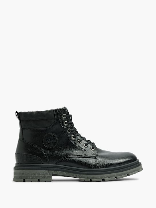 AM SHOE Snørestøvle Sort 6697 1
