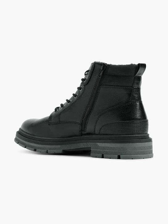 AM SHOE Snørestøvle Sort 6697 3