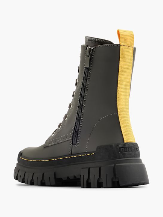 Dockers Botki sznurowane Szary 34184 3