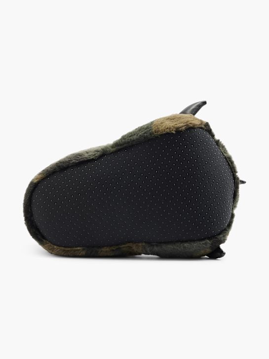 Casa mia Chaussons fourrés Vert 28003 4