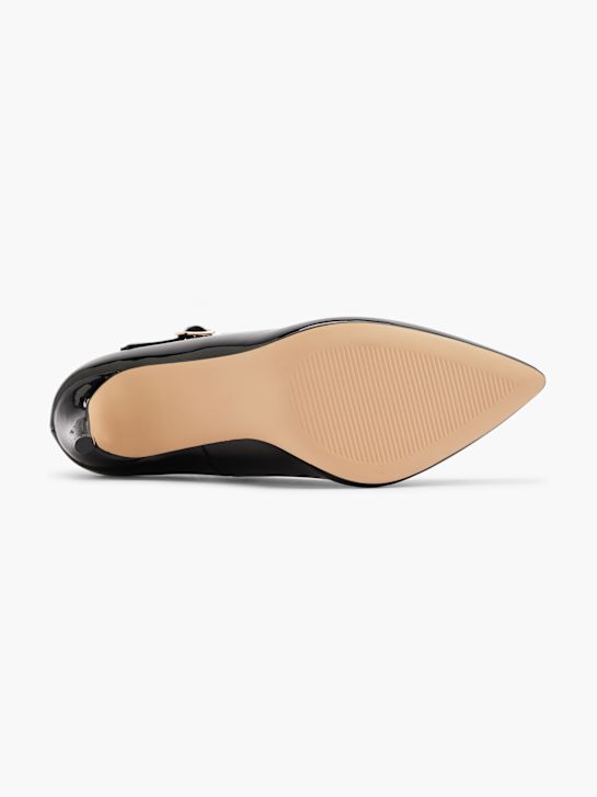 Catwalk Czółenka Czarny 2157 4