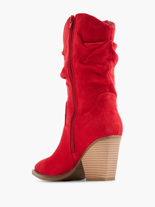 Catwalk Kovbojská čižma Červená 4941 3