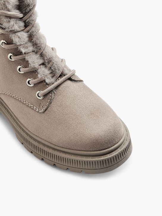 Catwalk Ghete cu șireturi Gri taupe 13142 2