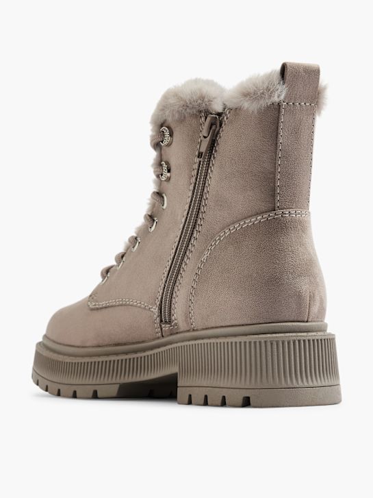 Catwalk Bottes à lacets Taupe 13142 3