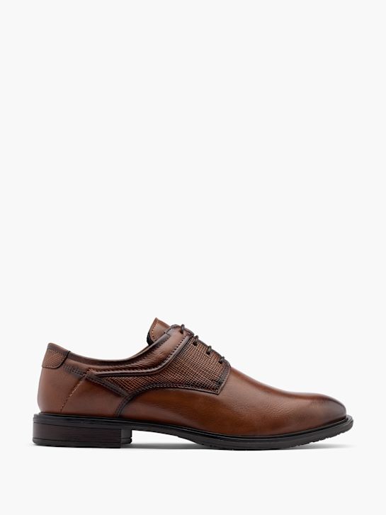 AM SHOE Společenská obuv Hnědá 18272 1