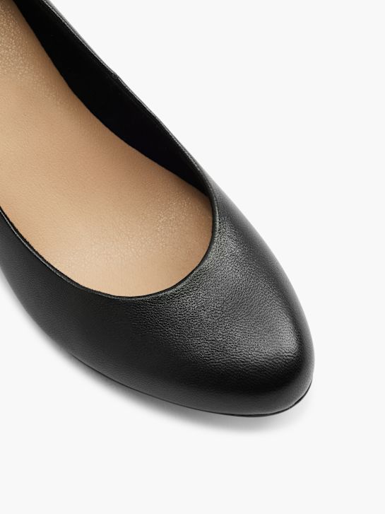 5th Avenue Escarpins à boucle Noir 13183 2