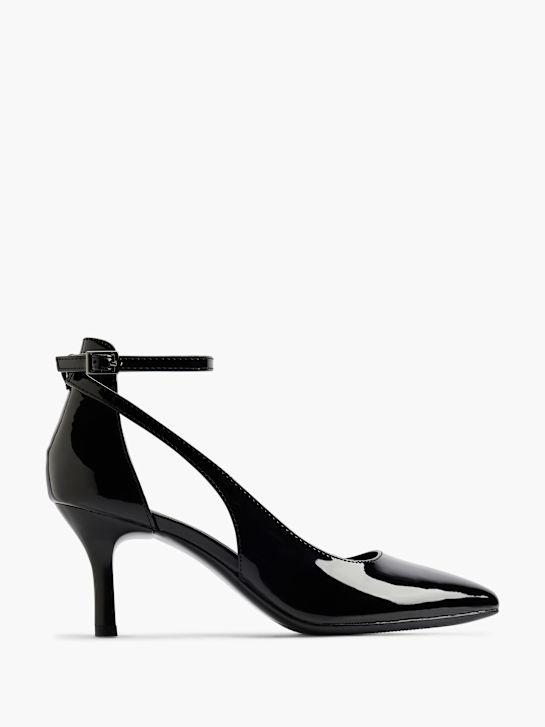 Graceland Spangenpumps Schwarz 18126 1