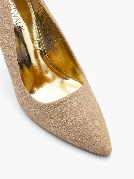 Catwalk Pump Guld 8581 2