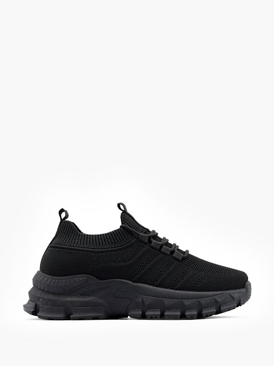Graceland Sneakersy chunky Czarny 9387 1