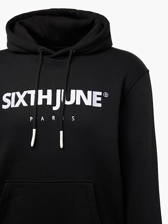 Sixth June Hoodie Schwarz 9190 3