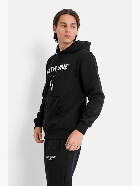 Sixth June Hoodie Schwarz 9190 5