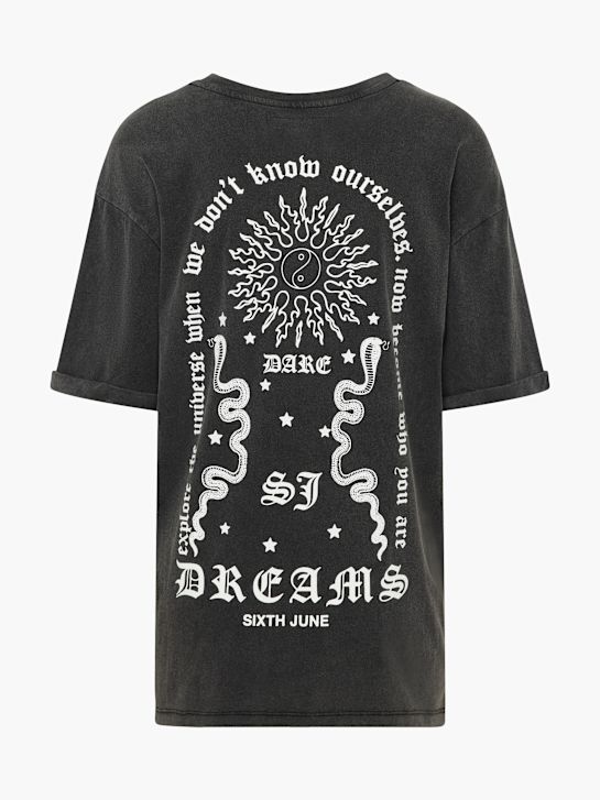 Sixth June T-Shirt Schwarz 9194 2