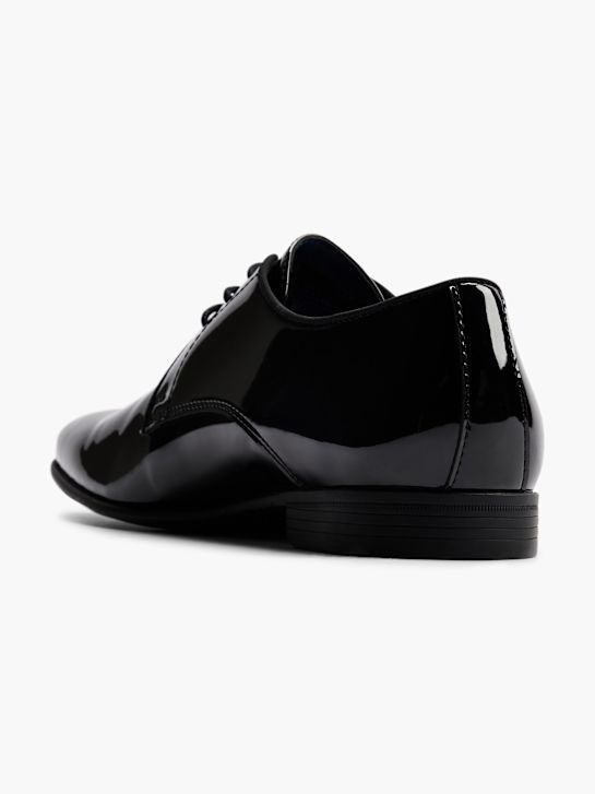AM SHOE Poslovne cipele Crna 9662 3