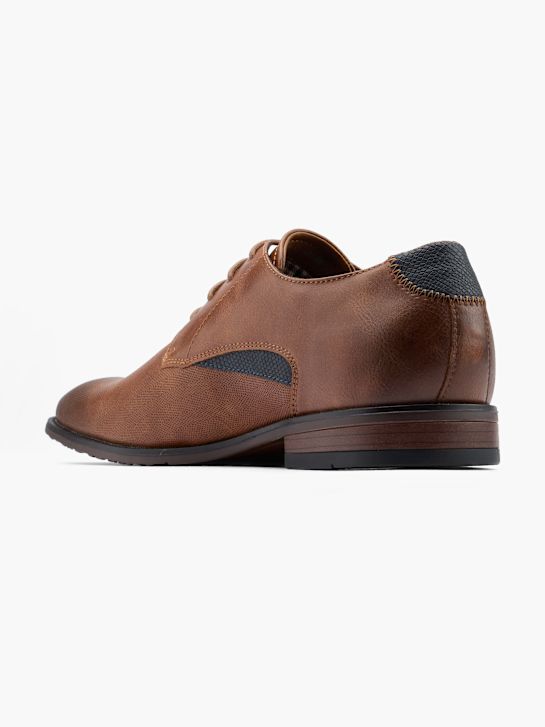 AM SHOE Poslovne cipele Smeđa 9667 3