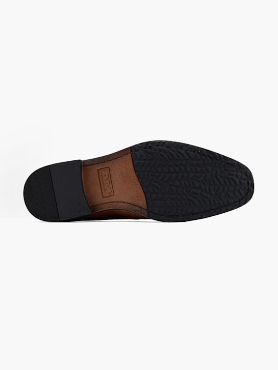 AM SHOE Businessschuh Braun 9667 4