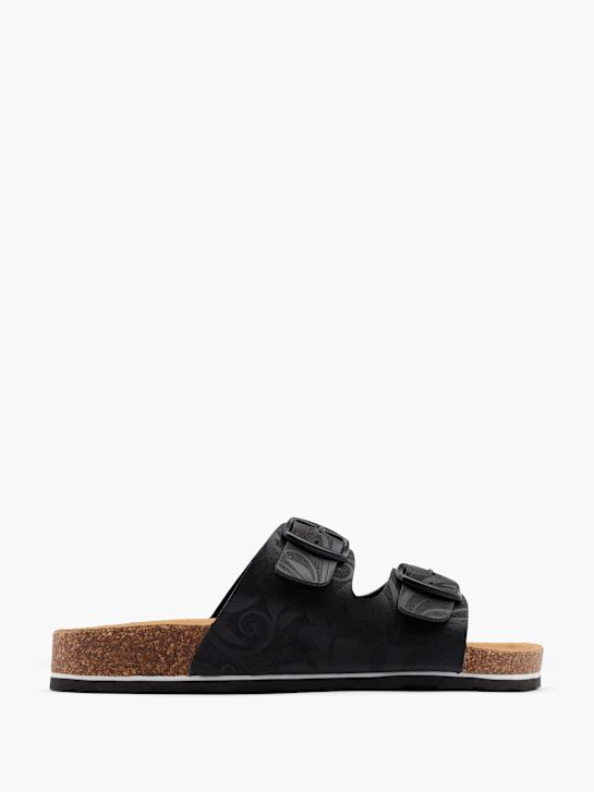 Björndal Zapatillas de casa abiertas Negro 11019 1