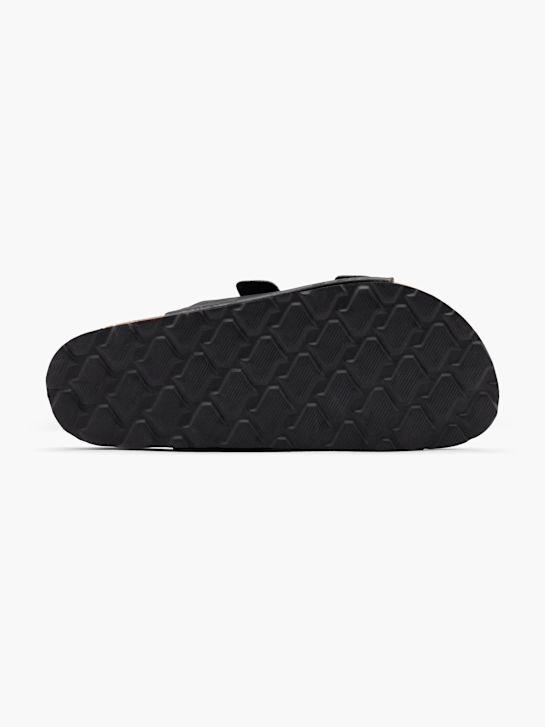 Björndal Zapatillas de casa abiertas Negro 11019 4